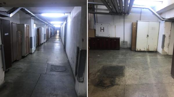Zgomote și imagini de groază din subsolul Spitalului din Mureș (VIDEO)