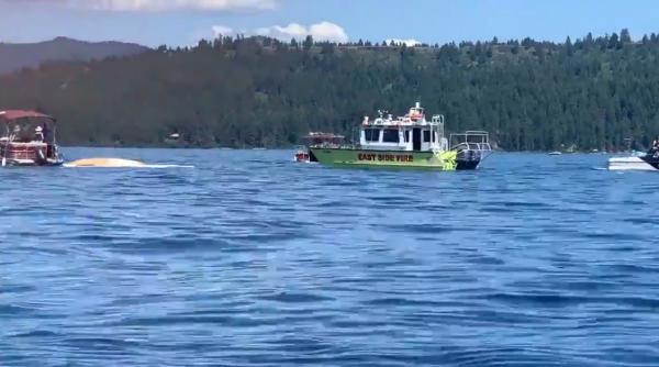 TRAGEDIE în SUA. Două avioane s-au ciocnit deasupra unui lac. Mai mulţi oameni, DISPĂRUŢI - VIDEO