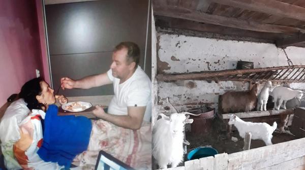 Un român disperat își vinde toată averea pentru medicamentele soției: „Păsările și animăluțele ce le am în gospodarie“