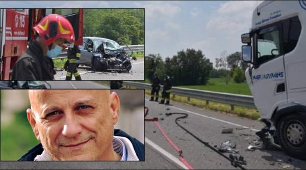 Italia. Șofer român de TIR, implicat într-un accident mortal. Doi copii au rămas orfani după ce tatăl lor a murit pe loc