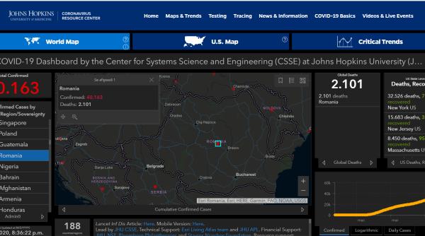 România, locul 1 în UE azi, la numărul de MORȚI cauzate de coronavirus: Cifrele NEGRE care ne dau fiori