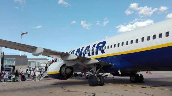 Ryanair lansează un nou zbor pe ruta Bucureşti - Spania