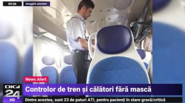 Ministrul Bode, despre controlorul de tren care îndemna călătorii să nu poarte mască: Este de netolerat o astfel de atitudine