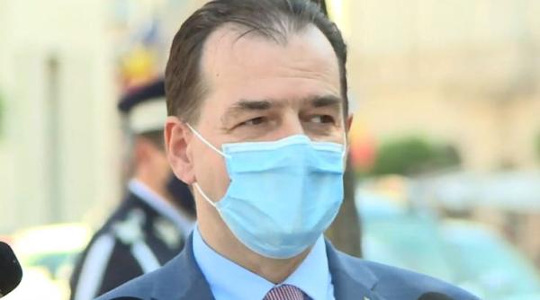 Premierul Orban: Licitaţia pentru măştile destinate persoanelor vulnerabile, contestată de o firmă "abonată a Primăriei Capitalei''