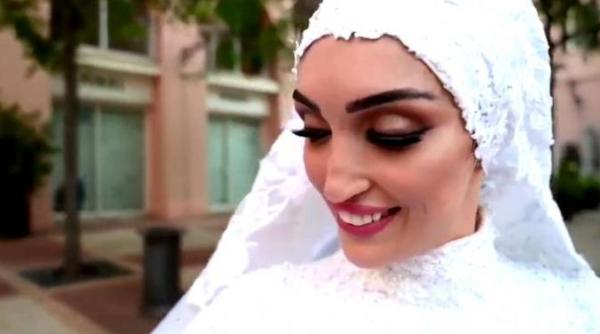 Beirut. Mireasa care și-a văzut moartea cu ochii, surprinsă de explozia devastatoare: Mă întrebam ce s-a întâmplat, că o să mor - VIDEO