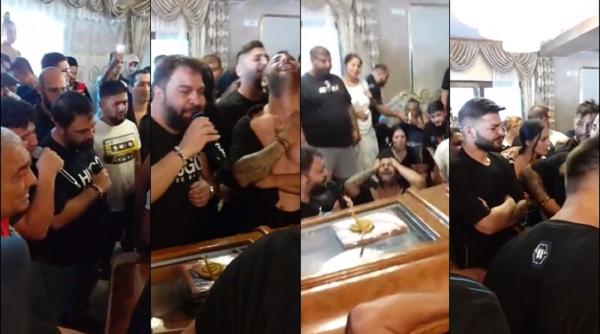 Florin Salam, amendat după priveghiul lui Emi Pian. Mai mulți polițiști sunt anchetați: „Au fost frustrați”