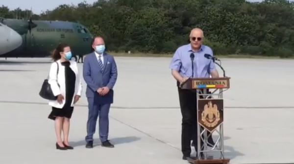 Primele două avioane cu ajutoarele medicale pentru Liban au decolat. Arafat: „Gestul nostru este unul foarte mic”