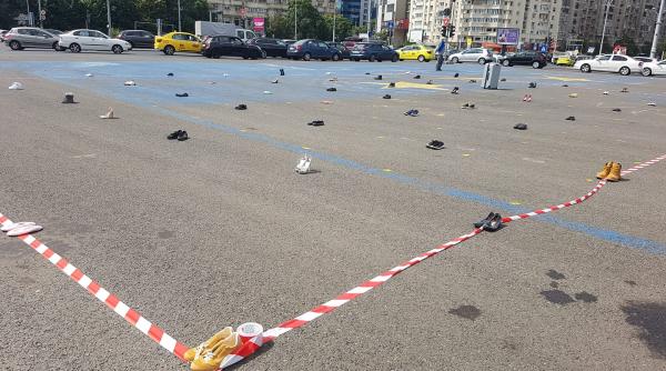 "Diaspora Dă Papucii" în Piaţa Victoriei, la doi ani de la protestul din 10 august