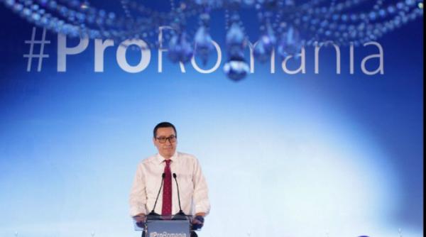 Parlamentarii Pro România vor vota moţiunea de cenzură