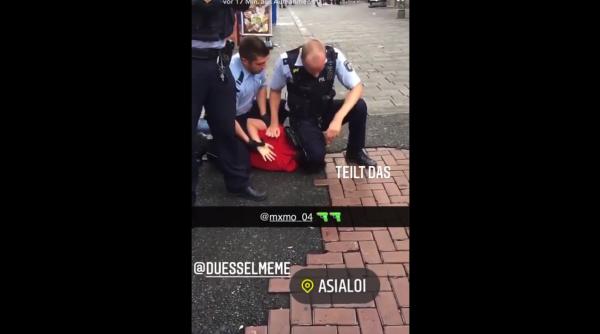 Germania. Cazul George Floyd, tras la indigo. Poliţist anchetat după un gest controversat, care a stârnit prosteste în toată lumea - VIDEO