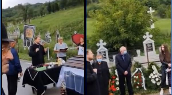 Un preot din Cluj a cerut 5.000 de lei pentru o înmormântare, apoi și-a certat enoriașii - VIDEO