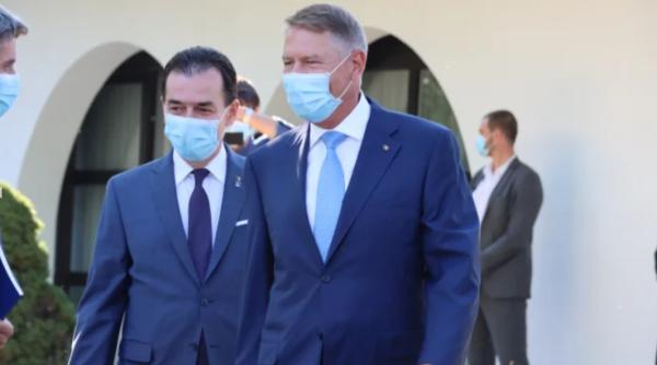 Iohannis, ședință de URGENȚĂ cu Orban la Cotroceni