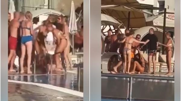 Bătaie la o piscină din București. Imagini virale pe rețelele de socializare - VIDEO