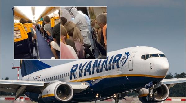 Marea Britanie. Un bărbat cu Covid-19, escortat dintr-un avion care se pregătea să decoleze. Zborul, amânat (VIDEO)