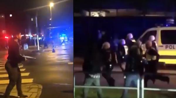 Proteste violente în SUEDIA: A fost ars Coranul. Poliția din Malmo anunță că situația încă este scăpată de sub CONTROL (VIDEO)