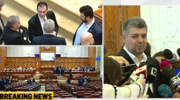 Ciolacu și Ponta se acuza reciproc de blat cu liberalii, cu o zi înainte de votul pe moțiunea de cenzură