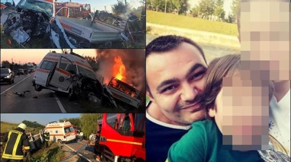 Asistent român, mort în ambulanța lovită de o autoutilitară. Victor lăsat în urmă un copil mic și o soție îndurerată