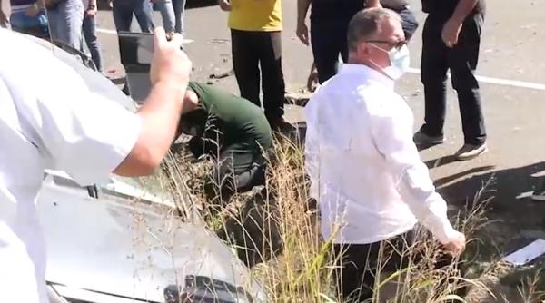 Adrian Oroș a acordat primul ajutor la un accident: „Ministrul a sărit să-l descarcereze pe șofer”