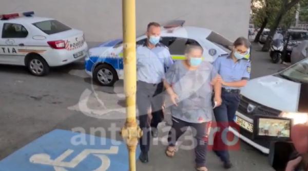 Primele imagini cu mama bătăuşă, care și-a torturat fetița de 5 ani. A fost reținută
