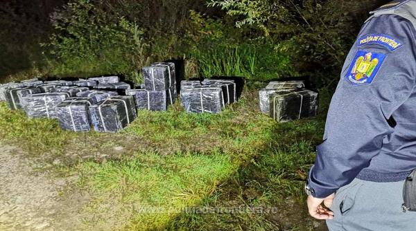 Român, cercetat pentru contrabandă. Mii de pachete cu țigări au fost confiscate la frontiera de nord a ţării 