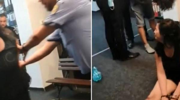 Ea este prințesa războinică din Constanța. A bătut trei agenți de pază și patru polițiști: „Mama mea e procuror” (VIDEO)