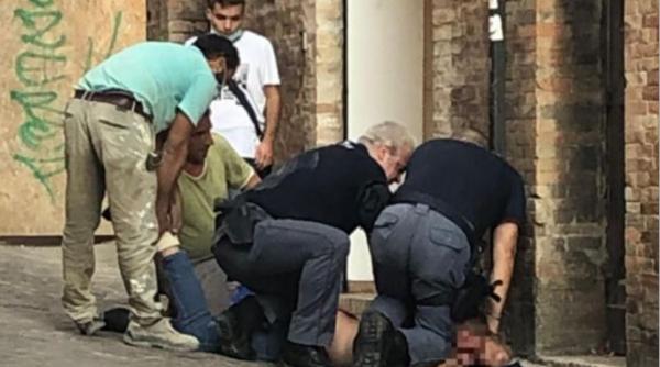 Italia. Un român, protagonistul unor scene de haos: „Spunea că a omorât oameni”