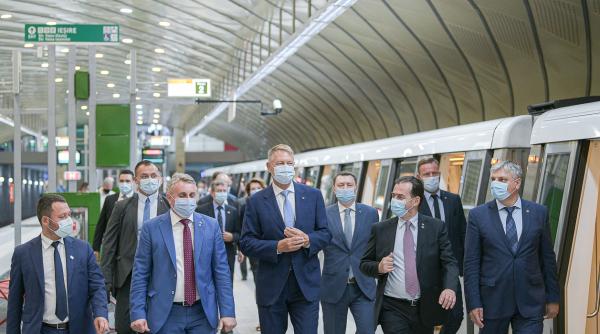 Klaus Iohannis va testa trenul către Aeroportul Otopeni