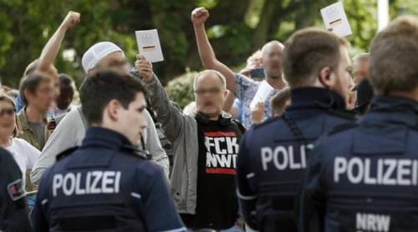 Protest cu mii de persoane în Germania, împotriva restricțiilor impuse pentru combaterea COVID-19