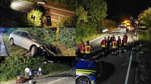 Germania. Român, mort într-un accident. Soția lui se aruncase din mașină înainte de impact: „Cercetări de tentativă de omor” (FOTO)