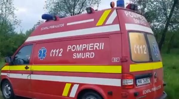 ACCIDENT pe DN1, lângă Brașov: Cinci persoane rănite într-un accident cu trei mașini