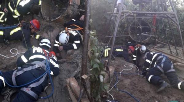 Salvare dramatică la Vaslui: O femeie de 75 de ani, scoasă conștientă dintr-o fântână