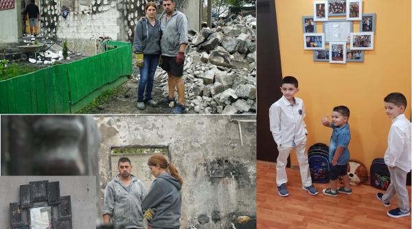 10 ani de trudă în Spania, mistuită într-o noapte: „Focul ne-a luat și ultimele amintiri“. O familie de români cu 3 copii a rămas pe drumuri