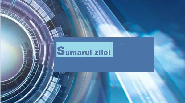 Sumarul evenimentelor de azi, 11 octombrie. Cele mai importante subiecte ale amiezii