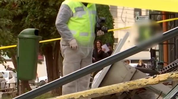 Hoţi români de bancomate, prinşi în mijlocul nopţii. Spărgătorii, urmăriţi cu elicopterul