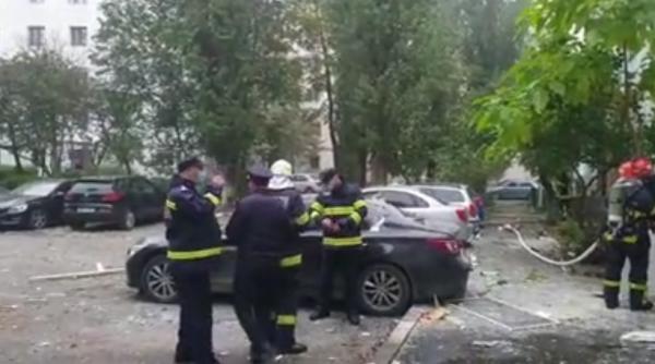 EXPLOZIE puternică într-un bloc din Galați. Zeci de apartamente afectate