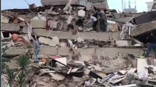 CUTREMUR de 7 grade pe scara Richter, PUTERNIC resimţit în Grecia şi Turcia. Clădiri PRĂBUŞITE