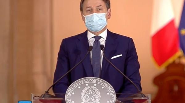 Italia. Conte, măsuri DURE de luni, printr-un nou DECRET: Se ÎNCHID GRANIȚELE