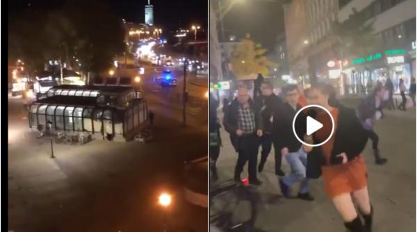 Doi turci au SALVAT un poliţist rănit în noaptea atacului din Viena