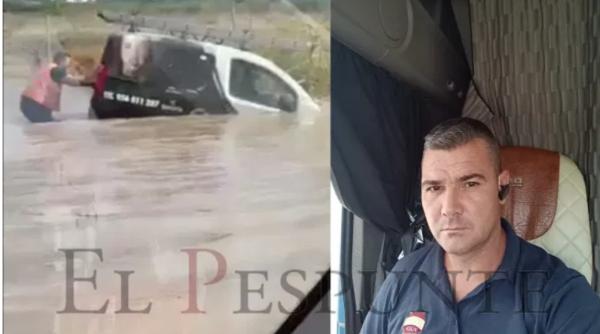 Mihai este EROU în Spania: A salvat de la moarte un șofer luat de ape cu tot cu mașină. "Un miracol!"