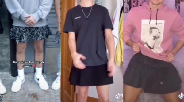 Elevii din toată Spania s-au îmbrăcat cu fuste pentru că un băiat cu fustă a fost batjocorit la școală