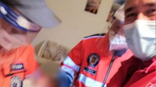 Bebeluş român, salvat în ultima clipă de un echipaj SMURD din Tulcea