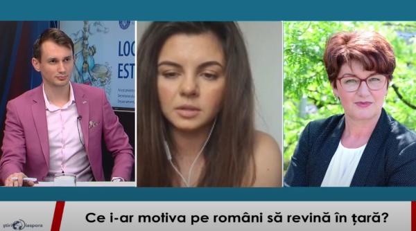 Corina Hampu-Hrom și Viorica Robina la interviurile Știridiaspora.ro: Ce i-ar motiva pe români să revină în țară și să înceapă o poveste de succes?