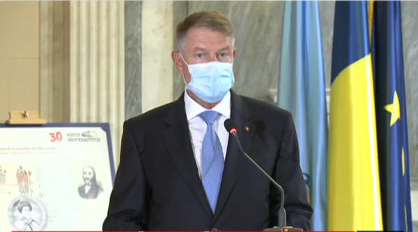 Iohannis, despre evoluția coronavirus în România: „Avem motive pentru un optimism moderat. Ne situăm pe un platou“