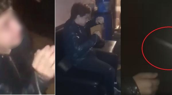 Imagini cu PUTERNIC IMPACT emoțional: Adolescent român, bătut, umilit și lovit cu un cuțit de două fete: „Asta e în stare să-l omoare!”