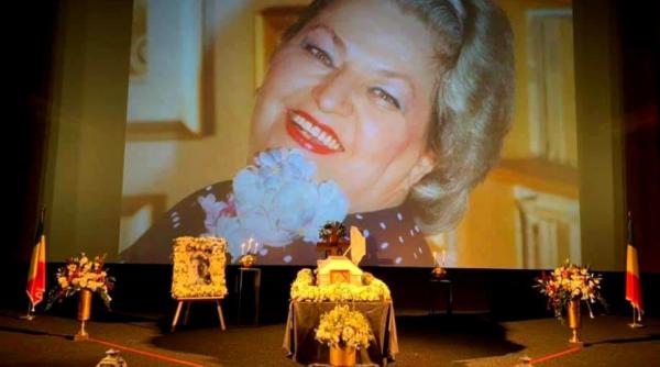 Draga Olteanu Matei, condusă pe ultimul drum: Actrița va fi înmormântată cu onoruri militare