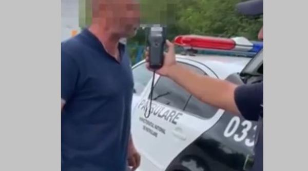 Sibiu: Un șofer beat s-a dus cu mașina la Poliție ca să anunțe un accident produs cu o zi înainte