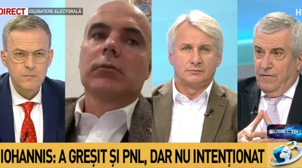 Dezbatere aprinsă, la Antena 3, între Rareș Bogdan, Teodorovici și Tăriceanu: „Vreți să-l suspendați pe președinte?”/ „În prima zi a noului legislativ!”