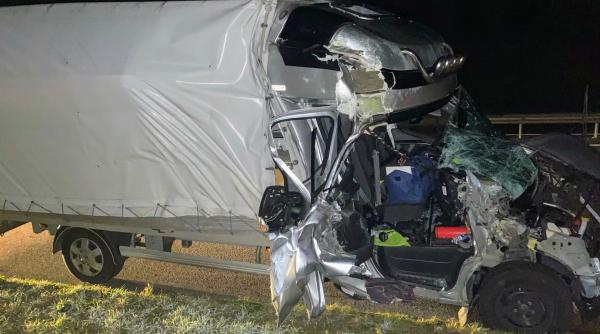 Franța. Un șofer român poate considera că s-a născut a doua oară: A scăpat nevătămat dintr-un accident înfiorător