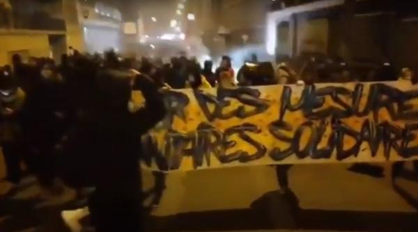 VIDEO. Protest în Belgia. Oamenii au ieşit în stradă împotriva restricţiilor de circulaţie. 17 protestatari reţinuţi de poliţie