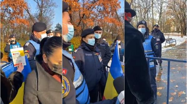 Codruța Cerva si Oana Lovin, scandal la Arcul de Triumf (VIDEO)